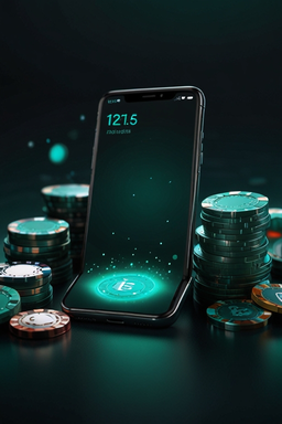 Móvil con la app de Glorion Casino